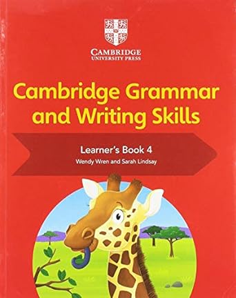 Cambridge Grammar And Writingskills Learner`S Book 4 For Discount