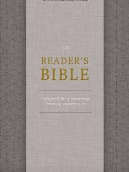 NIV, Reader s Bible, Cloth over Board, Gold Gray For Cheap