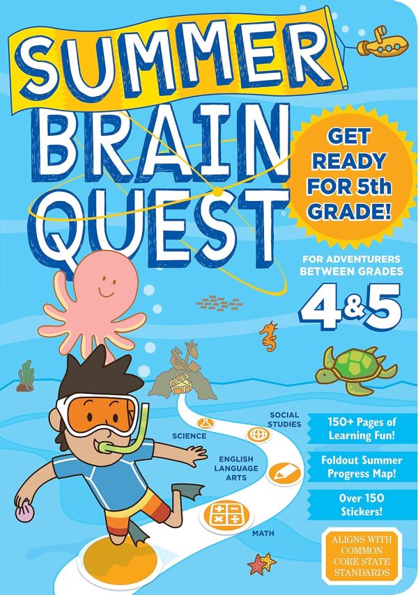 Summer Brain Quest Between Grades 4 & 5 For Discount