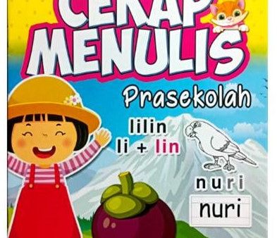 Cekap Menulis Prasekolah Buku4 Supply