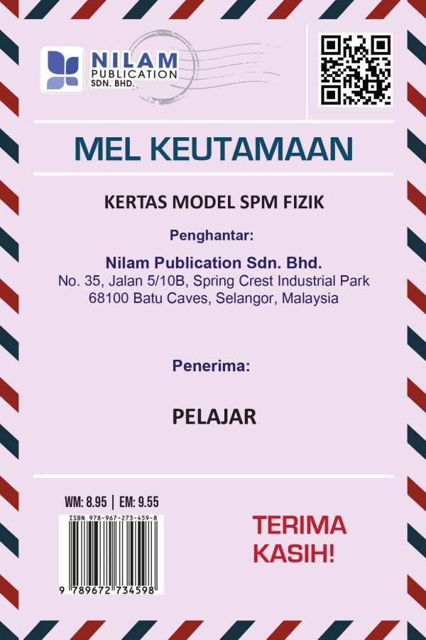 Kertas Model SPM Fizik Dwibahasa 2022 Online now