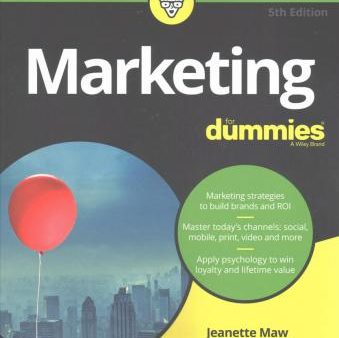 Marketing For Dummies, 5th Ed. For Discount