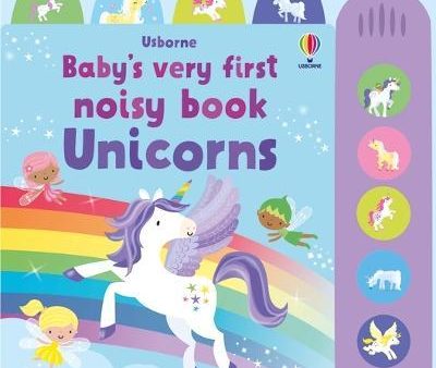 Usborne Baby s Very First Noisy Book Unicorns Discount