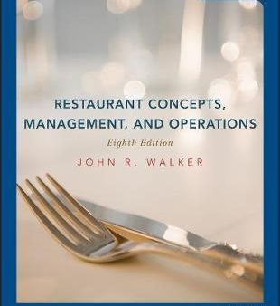 Restaurant Concepts, Managmentand Operations Online Sale