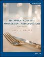 Restaurant Concepts, Managmentand Operations Online Sale