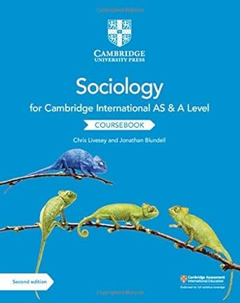 Cambridge International As & Alevel Sociology Coursebook 2E Online Sale