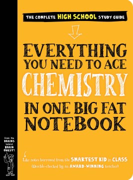 Everything You Need To Ace Chemistry (Big Fat Notebook) Fashion