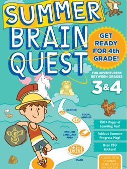 Summer Brain Quest Between Grades 3 & 4 Hot on Sale