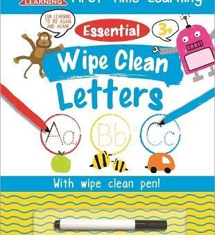 First Time Learning: Wipe Clean Letters Online Hot Sale