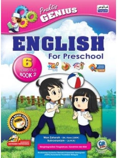 Praktis Genius English For Preschool 6 Years Old-Book 2 For Discount