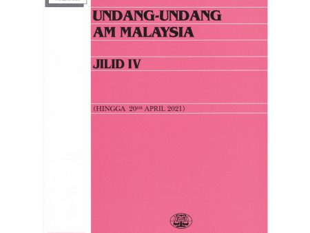 Undang-Undang Am Malaysia - Jilid Iv by ILBS Discount