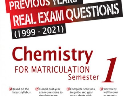 Real Exam Questions Chemistry for Matriculation 1 Sale