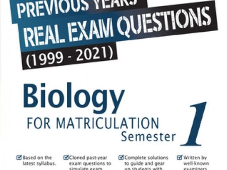 Real Exam Questions Biology for Matriculation 1 Cheap