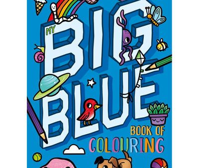 My Big Blue Book Of Colouring 1 Cheap