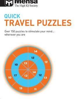 Mensa - Quick Travel Puzzles : Enhance your journey with more than 150 puzzles on Sale