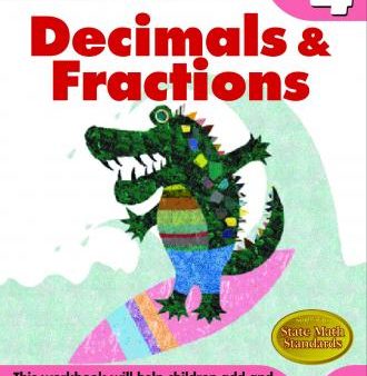 Kumon Math Workbooks Grade 4 Decimals & Fractions Sale