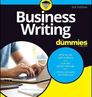 Business Writing For Dummies,3ed Online Sale