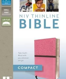 NIV, Thinline Bible, Compact, Imitation Leather, Pink, Red Letter Edition Online Sale