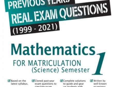 Real Exam Questions Mathematics (Science) for Matriculation 1 For Cheap