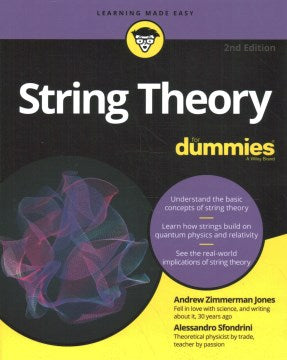 String Theory For Dummies, 2E For Discount