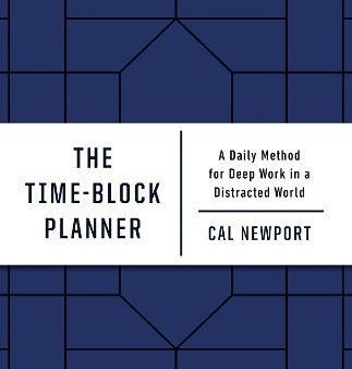 The Time-Block Planner by Newport, Cal Online Sale