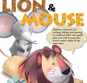 Kumon 3-D Paper Crafts Lion &Mouse For Ages 7 & Up For Cheap