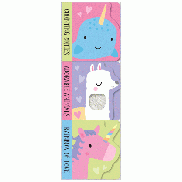 Counting Cuties Adorable Animals Rainbow of Love Board book For Discount