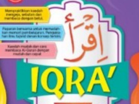 IQRA (6 DALAM 1) - EDISI BAHARU (RAINBOW) Fashion