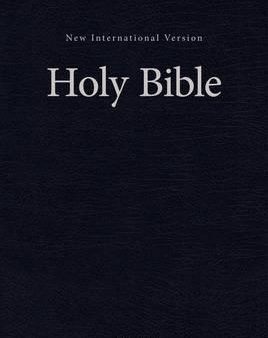 NIV, Pew and Worship Bible, Large Print, Hardcover, Blue, Comfort Print Online