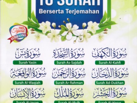 Kumpulan 10 Surah Berserta Terjemahan (Sedang) Cheap