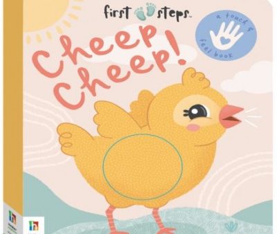 First Steps Cheep Cheep! Touch And Feel Board Books For Cheap