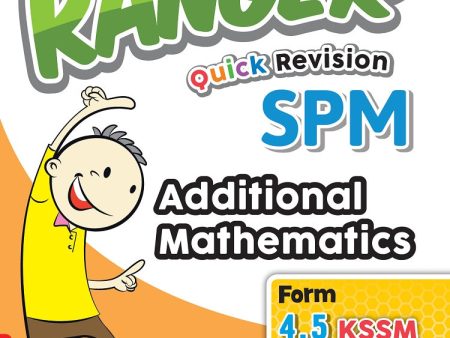 Ranger Quick Revisi on SPM 2022 Additional Mathematics Sale