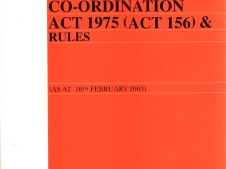 Industrial Co-Ordination Act on Sale