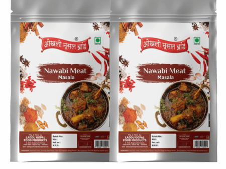 Nawabi meat masala 160g(pack of 2x 80g)|OKHLI MUSAL BRAND For Cheap