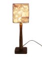 Royal Elephant Wooden Lamp Online