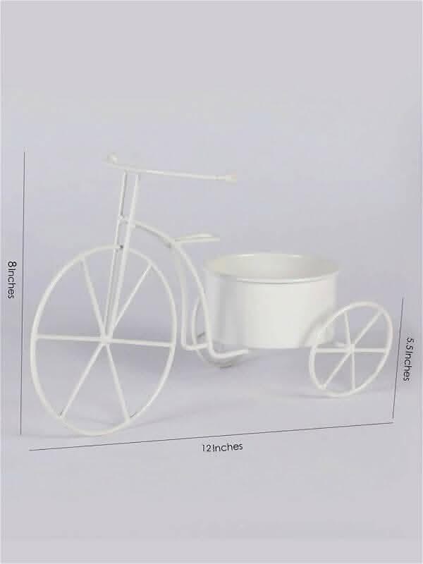 Big Cycle Planter White on Sale