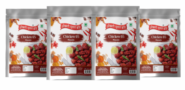 Chicken 65 masala 320g(pack of 4x 80g)|OKHLI MUSAL BRAND For Cheap