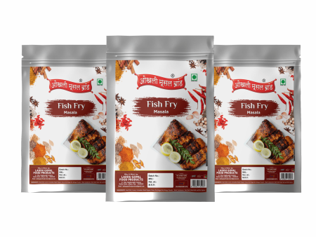 Fish fry masala 570g(pack of 3x 190g)|OKHLI MUSAL BRAND Online Hot Sale