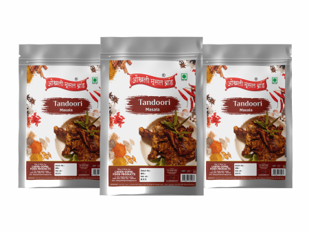 Tandoori masala 570g (pack of 3x 190g) | OKHLI MUSAL BRAND Online