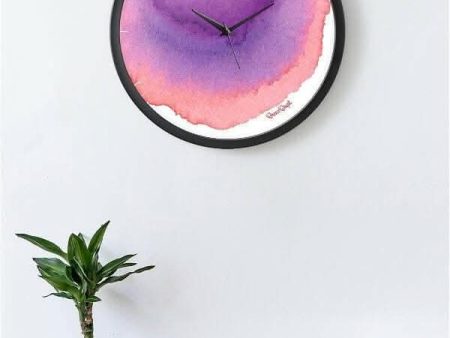 Water Colors Analog Wall Clock For Sale