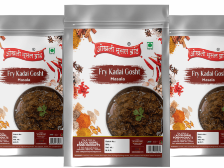 Fry kadai ghost masala 240g (pack of 3x 80g) | OKHLI MUSAL BRAND Discount