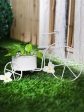 Big Cycle Planter White on Sale